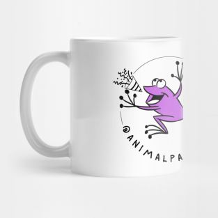 Animal Party Kiki - purple Mug